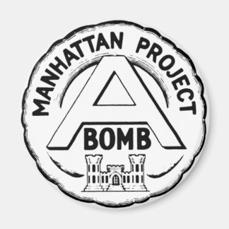 Imã Crachá do Projeto Manhattan