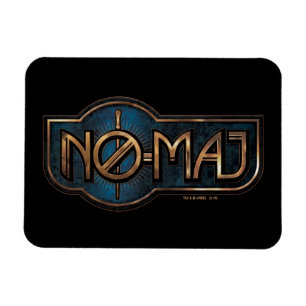 Ímã Crachá Dourado e Marble NO-MAJ™