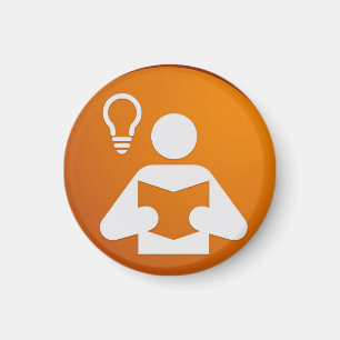 Imã Crachá Magnet - Conhecimento