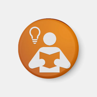 Imã Crachá Magnet - Conhecimento