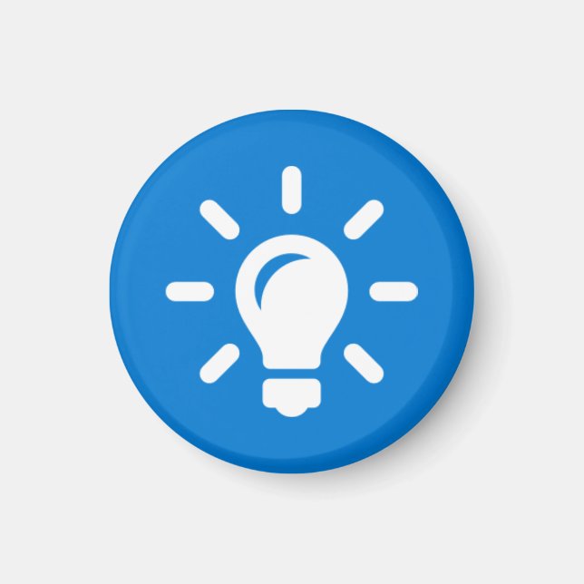 Imã Crachá Magnet - Ideia (Frente)