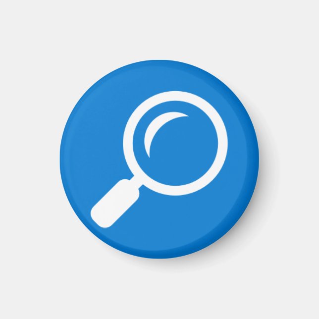 Imã Crachá Magnet - Pesquisar (Frente)