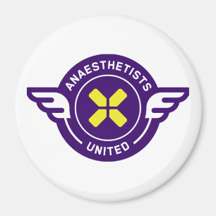 Imã Crachá Unida de Anestesistas
