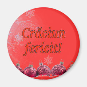 Imã Crăciun fericit! Feliz Natal em rf romeno