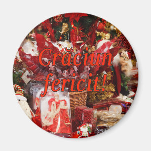 Imã Crăciun fericit! Feliz Natal em rf romeno