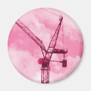 Imã Crane Rosa