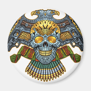 Imã Crânio com armas e balas pelo Al Rio