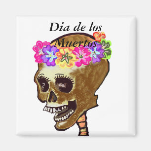 Imã Crânio de Diâmetro de los Muertos