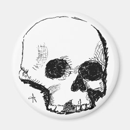 Imã crânio de espuma