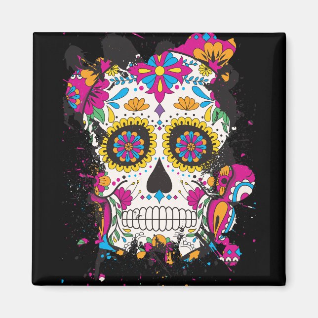Imã Crânio de los muertos (Frente)