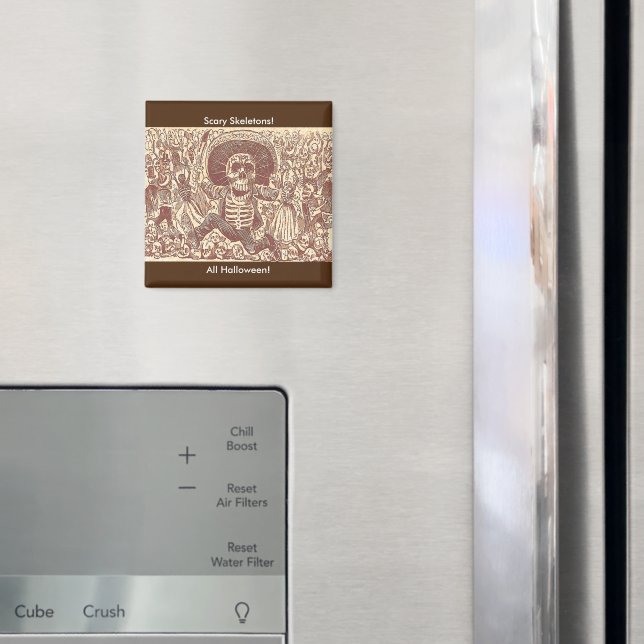 Imã Crânio de Oaxaca, La Calavera Oaxaqueña (In Situ (Fridge))
