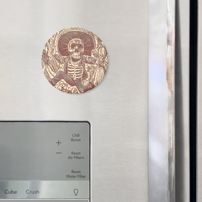 Imã Crânio de Oaxaca, La Calavera Oaxaqueña (In Situ (Fridge))