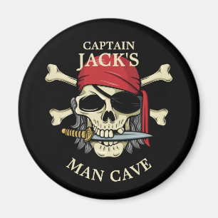 Imã Crânio de Pirata e Caverna de Homem de Crossbones