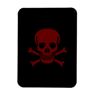 Ímã Crânio e ossos