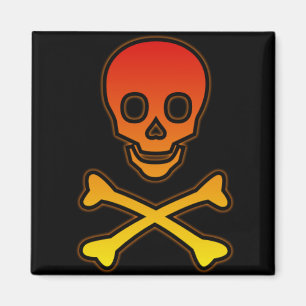 Imã Crânio/ímã dos Crossbones