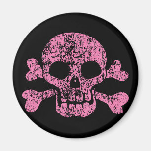 Imã Crânio vestido e Crossbones