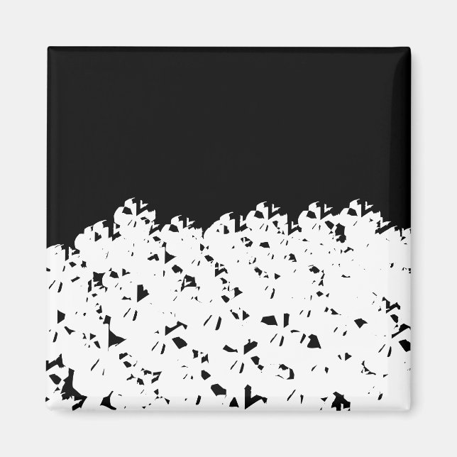 Imã Crânios assustadores do Halloween Lavadora Suja Li (Frente)