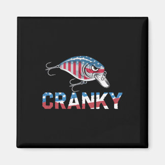 Imã Cranky Usa Crankit Pesca Dia dos Pais 