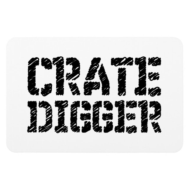 Ímã Crate Digger (Horizontal)