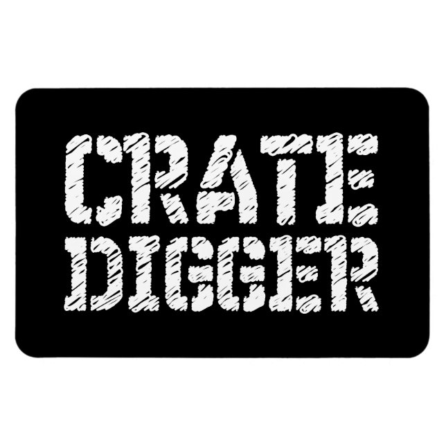Ímã Crate Digger (Horizontal)