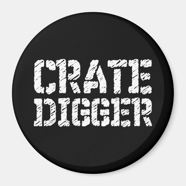 Imã Crate Digger (Frente)