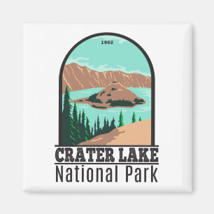 Imã Crater Lake National Park Oregon Vintage 