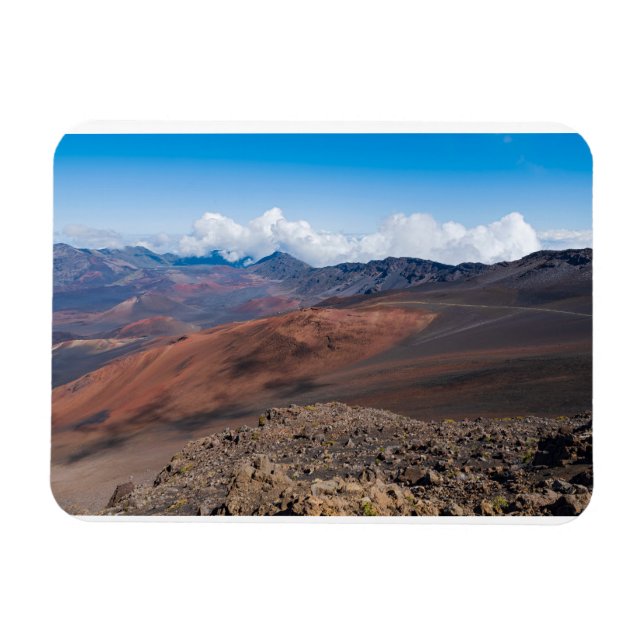 Ímã cratera acima de haleakala ao longo do rastro das  (Horizontal)