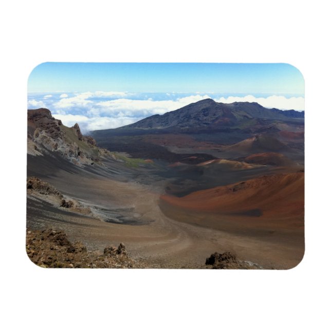 Ímã Cratera de Haleakala Volcano, Maui, Havaí (Horizontal)