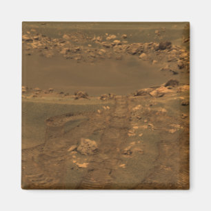 Imã Cratera de impacto na região do Planum Meridiano