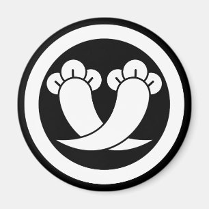 Imã Cravo intersectando em círculo