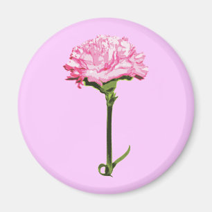 Imã Cravo Rosa