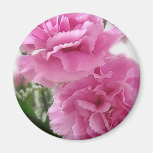 Imã Cravos cor-de-rosa 1