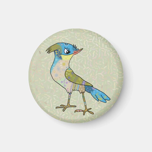 Imã Crazy Vogel (Frente)