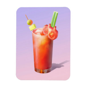 Ímã Creative Bloody Mary Cocktail