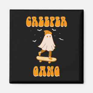 Imã Creeper Gang Fantasma Skateboard Funny Halloween S