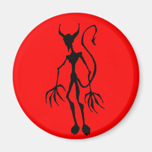 Imã Creepy Devil Stick Figure