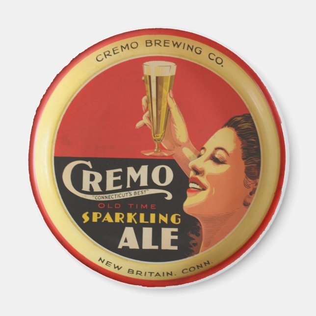 Imã Cremo Brewing Co. Magnet Ale Espontado (Frente)