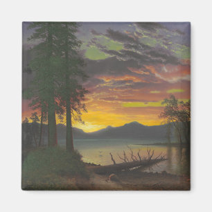 Imã Crepúsculo, Lake Tahoe, c.1870s (óleo em canvas)