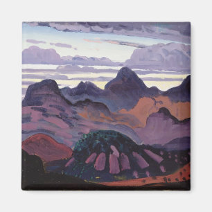 Imã Crepúsculo profundo, Pyrenees, c.1912-13 (óleo n