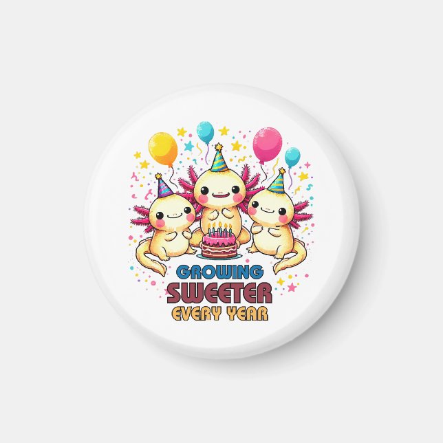 Imã Crescendo mais doce a cada ano (Frente)