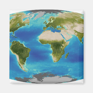 Imã Crescimento médio das plantas da Terra