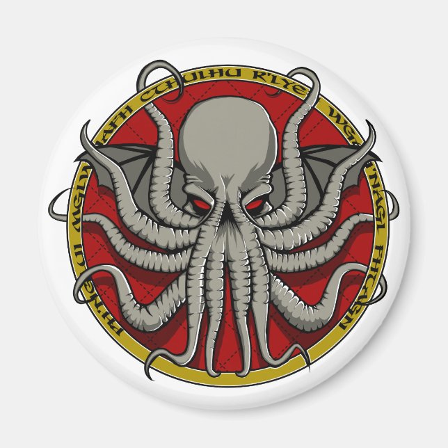 Imã Crest Cthulu (Frente)
