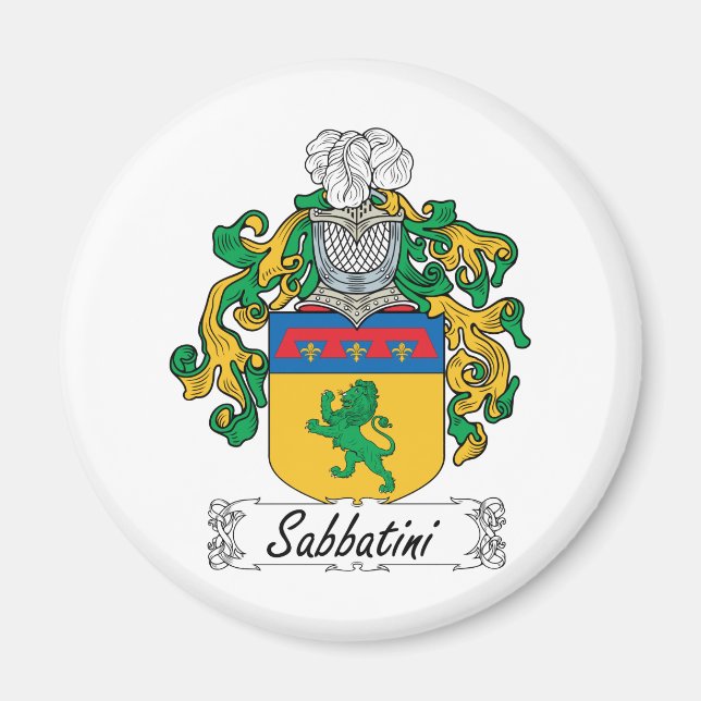 Imã Crest da Família Sabbatini (Frente)