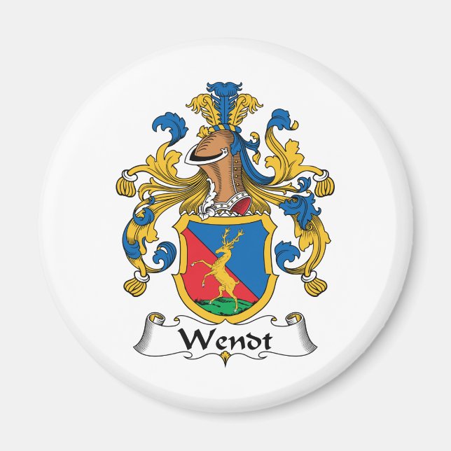 Imã Crest da Família Wendt (Frente)