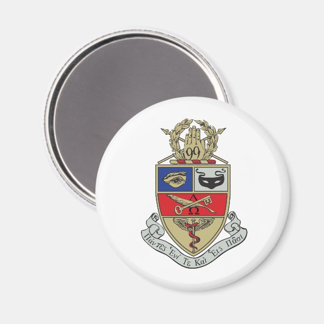 Imã Crest da Kappa Psi (Front/Back)