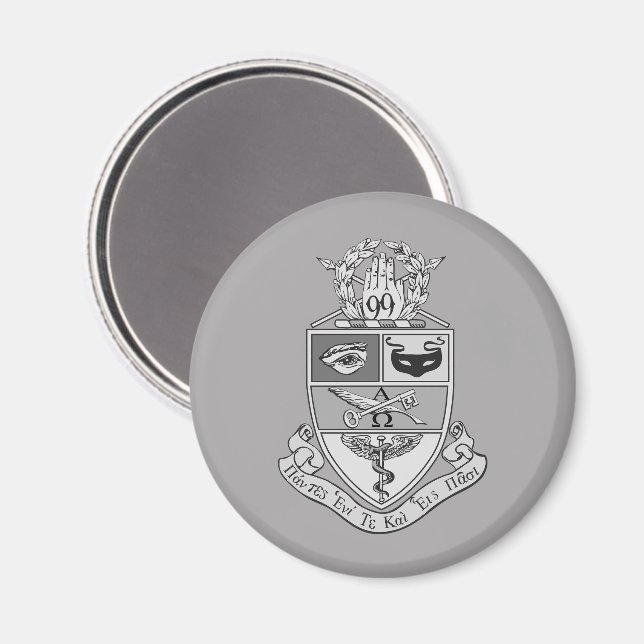 Imã Crest da Kappa Psi (Front/Back)