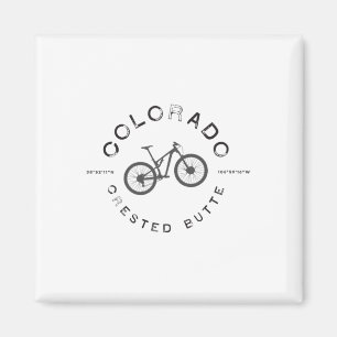 Imã Crested Butte Colorado Mountain Biking T