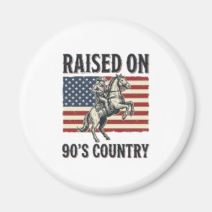 Imã Criado Na Década De 90 Camisa De Cowboy Country We