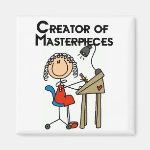 Imã Criador de Camisetas e Presentes Masterpieces