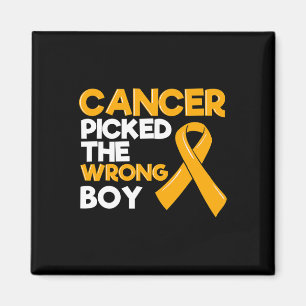Imã Criança Cancer Rapaz Fita Tumor Pediatra Chi